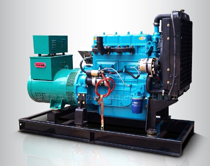 那曲上柴30kw大型柴油发二手电机组_COPY